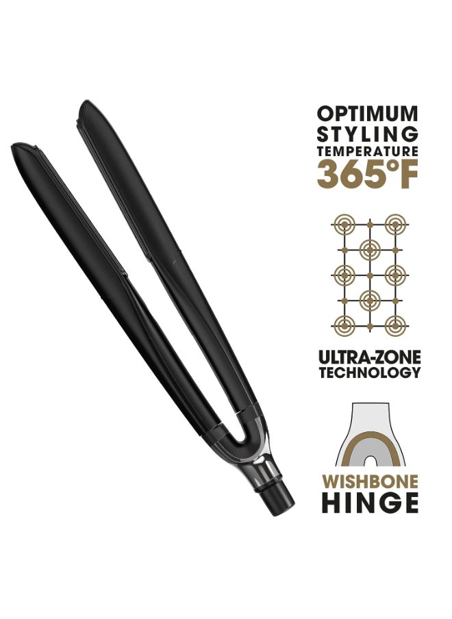 ghd - Platinum+ Styler 1" Flat Iron Hair Straightener, Professional Ceramic Hair Styling Tool For Stronger Hair, More Shine, And More Color Protection- Black - Image 1