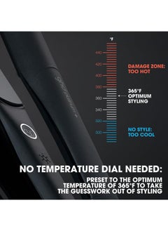 ghd Platinum+ Styler 1" Flat Iron Hair Straightener, Professional Ceramic Hair Styling Tool For Stronger Hair, More Shine, And More Color Protection- Black  - Image 2