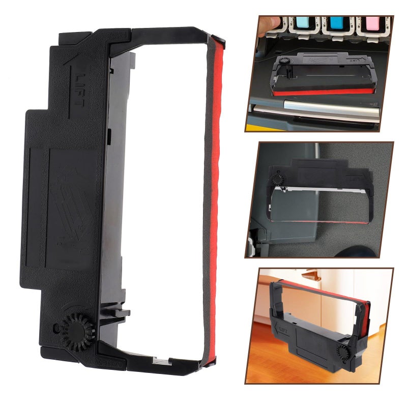 5 Pcs ERC30 38 34 Ink Ribbon Box Replacement With Core For Impact Printer Black Red Display Holder - Image 5