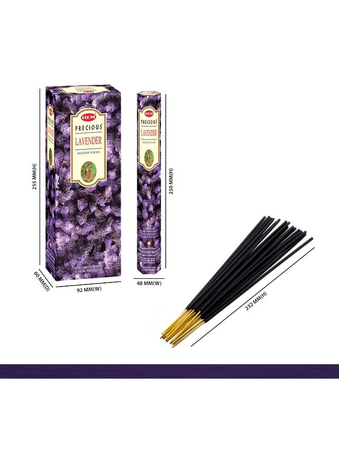 HEM Lavender Incense Sticks Pack Of 120 | Natural Relaxing | Aromatherapy Incense For Air Purifier, Mind & Spirit & Ritualistic Fragrance | Gift Set - (15 gms each) - Image 2