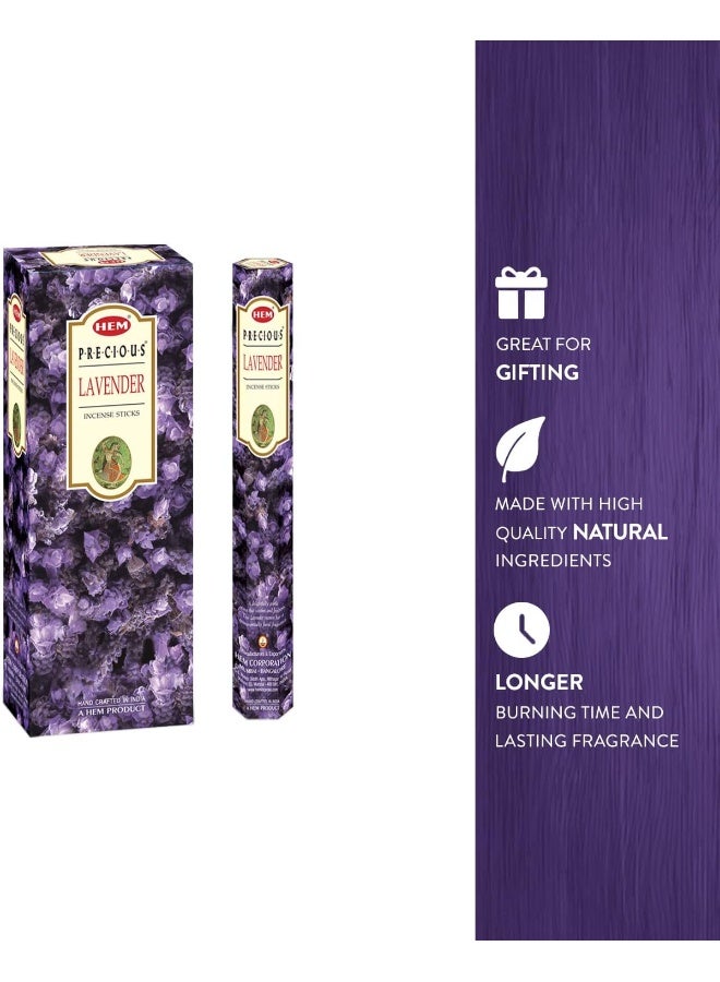 HEM Lavender Incense Sticks Pack Of 120 | Natural Relaxing | Aromatherapy Incense For Air Purifier, Mind & Spirit & Ritualistic Fragrance | Gift Set - (15 gms each) - Image 5