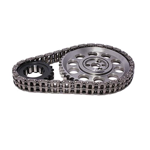 COMP Cams 7136 Keyway Adjustable Billet Timing Set for OE Roller Chevrolet 305-350 Small Block - Image 1