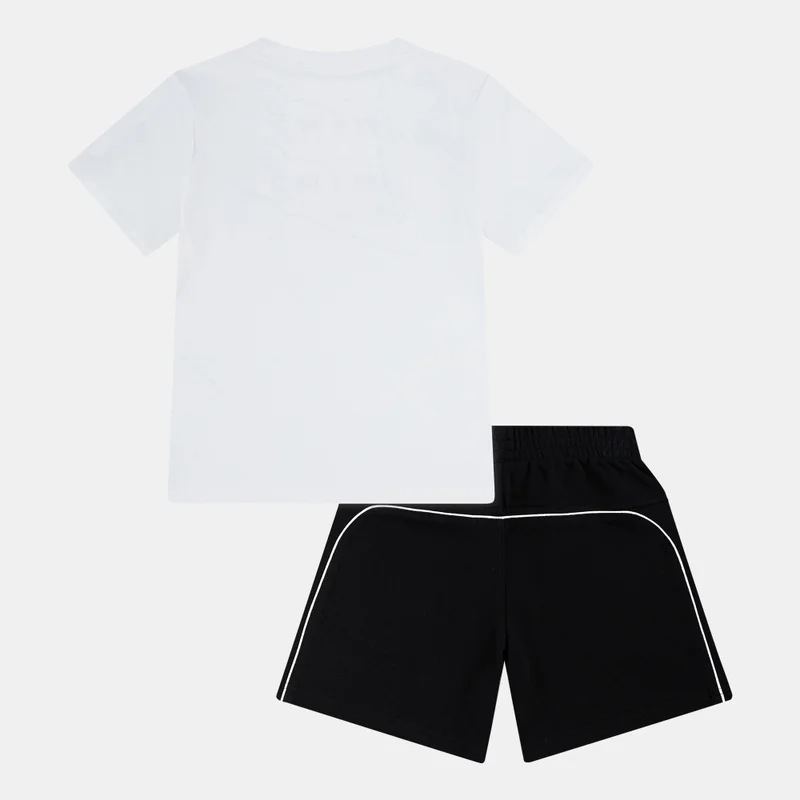 نايكي Kids' Air Fleece T-Shirt and Shorts Set