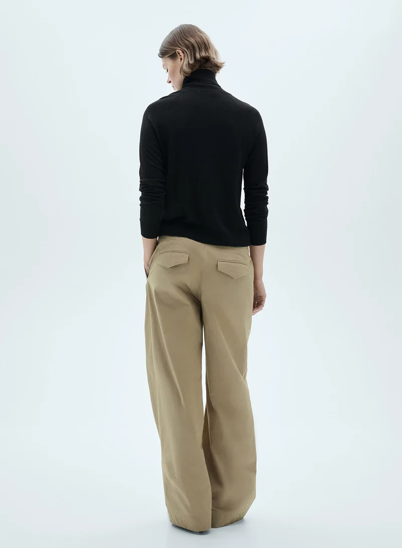MANGO Turtle Neck Sweater