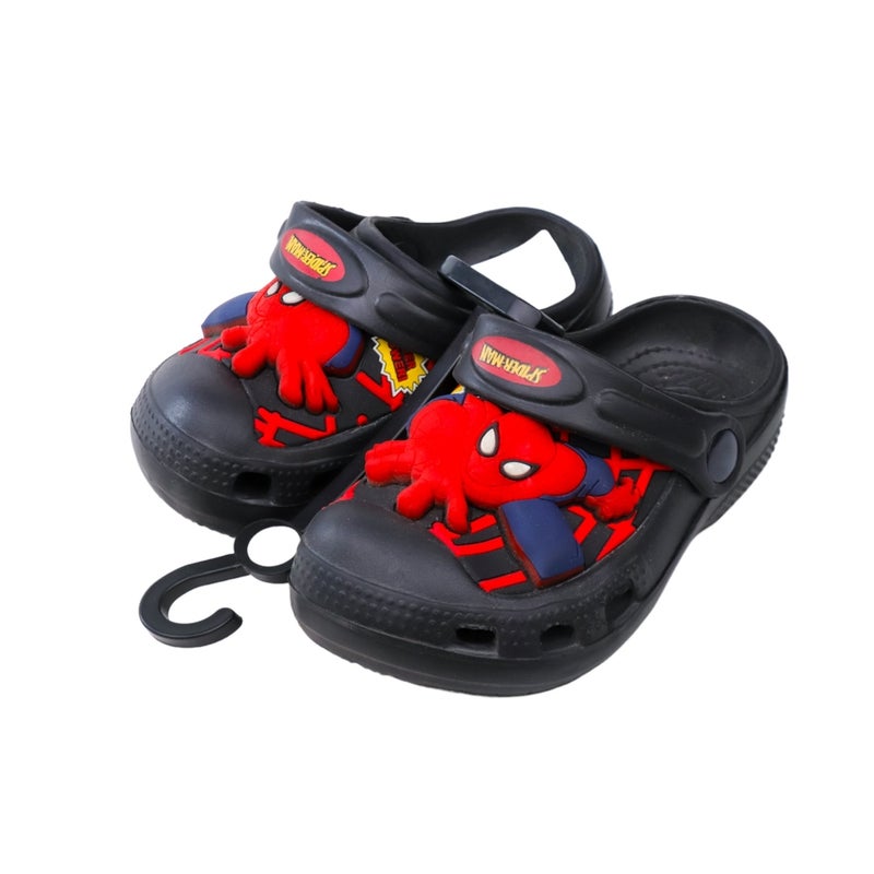 Spiderman Crocs Slipper for Kids with Light Size 25 - 2647 - Image 1