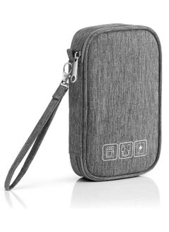 Swift Electronic Travel Accessories Bag, Universal Cable Organizer, Digital Gadgets Carrying Case Pouch for USB, Earphones, SD Cards, Portable Hard Drives, Power Banks, Adapters or Camera Accessories  - Image 1