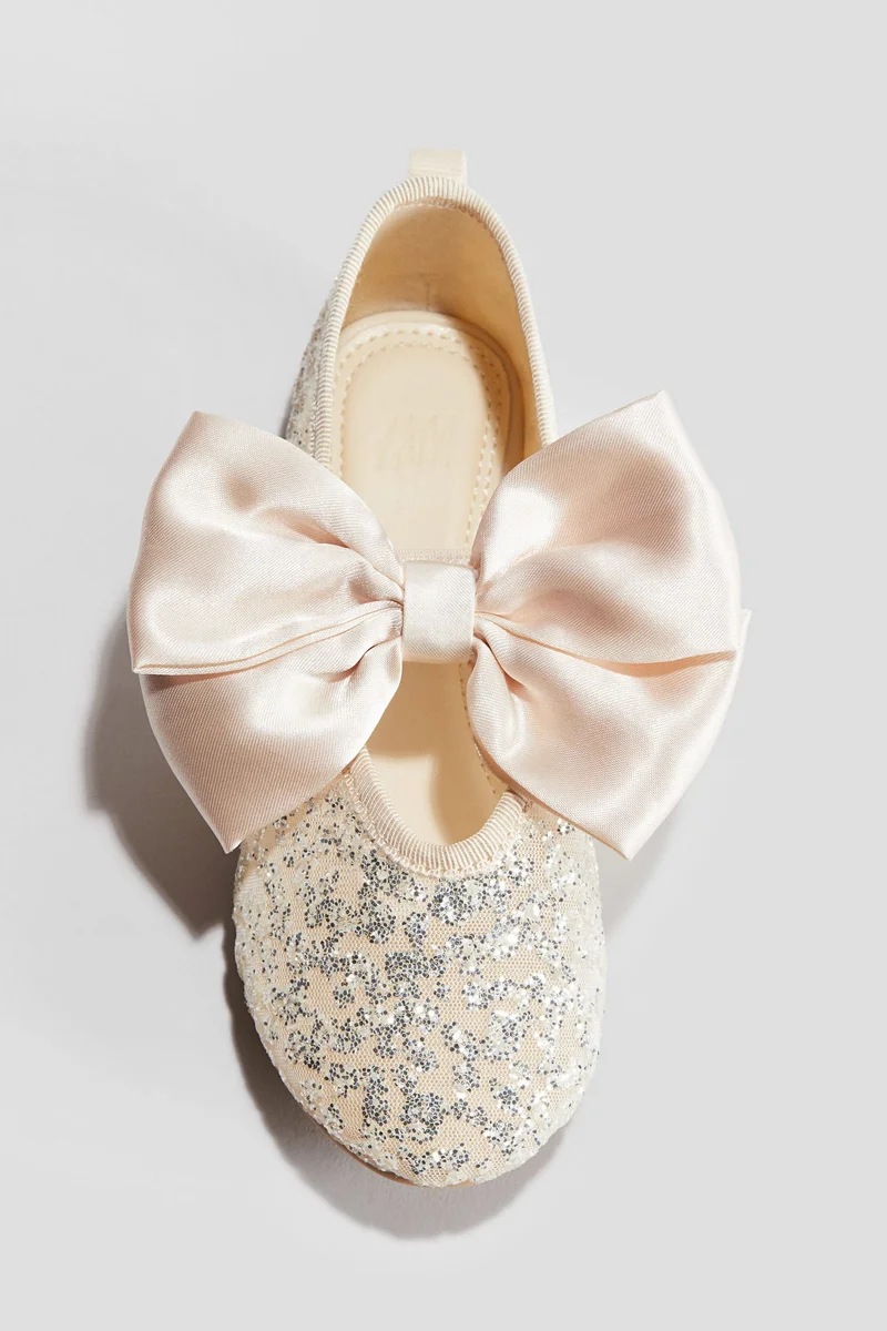 H&M Bow-detail ballet pumps