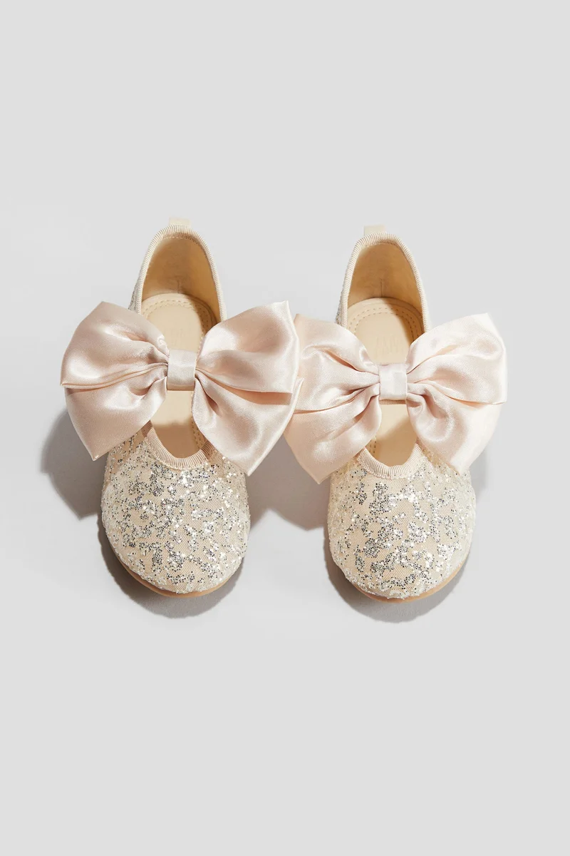 H&M Bow-detail ballet pumps
