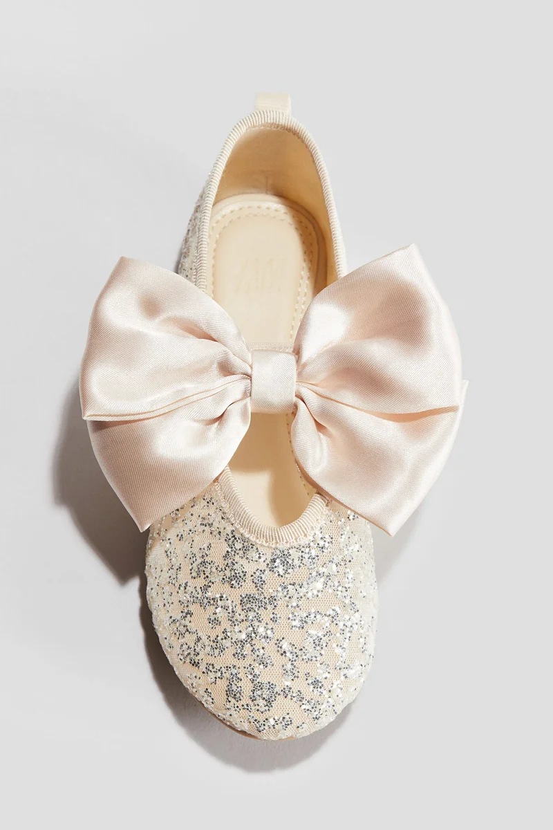 H&M Bow-detail ballet pumps