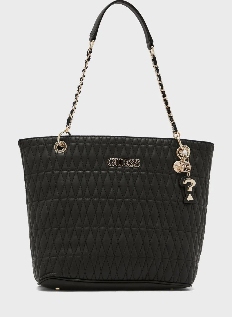 GUESS Brinkley Handle Drop Tote