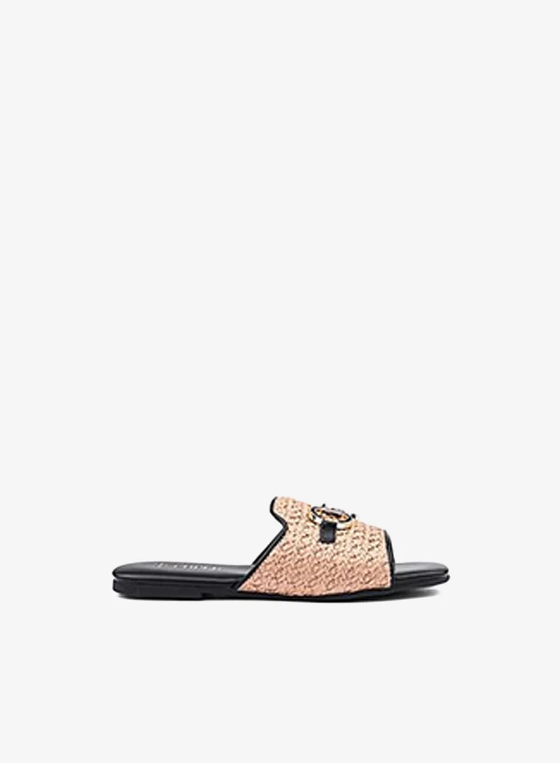 كابلي شباشب بنات مسطحة منزلقة