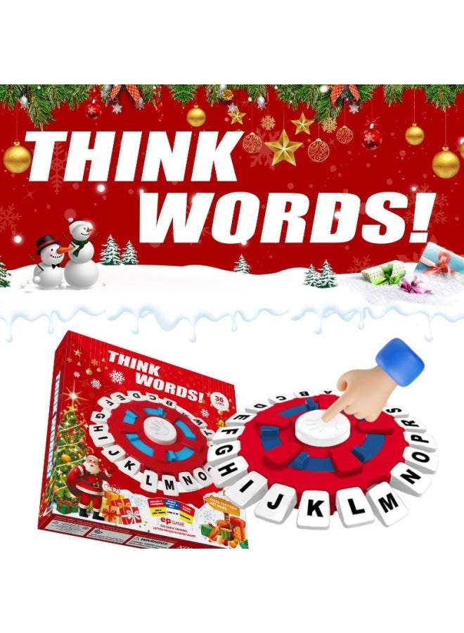 [نموذج حاصل على براءة اختراع] لعبة عجلة النار المجنونة للبالغين ذات 26 مفتاحًا ولوحة الحروف المجنونة سريعة الوتيرة للحفلات