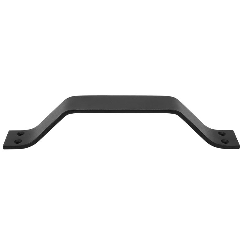 Barn Door Handle: Carbon Steel Matte Frosted Twill Design - Rustic Satin Finish, Easy Install for Indoor Outdoor Gates Sheds Garages Sliding Doors Cabinets - Image 5