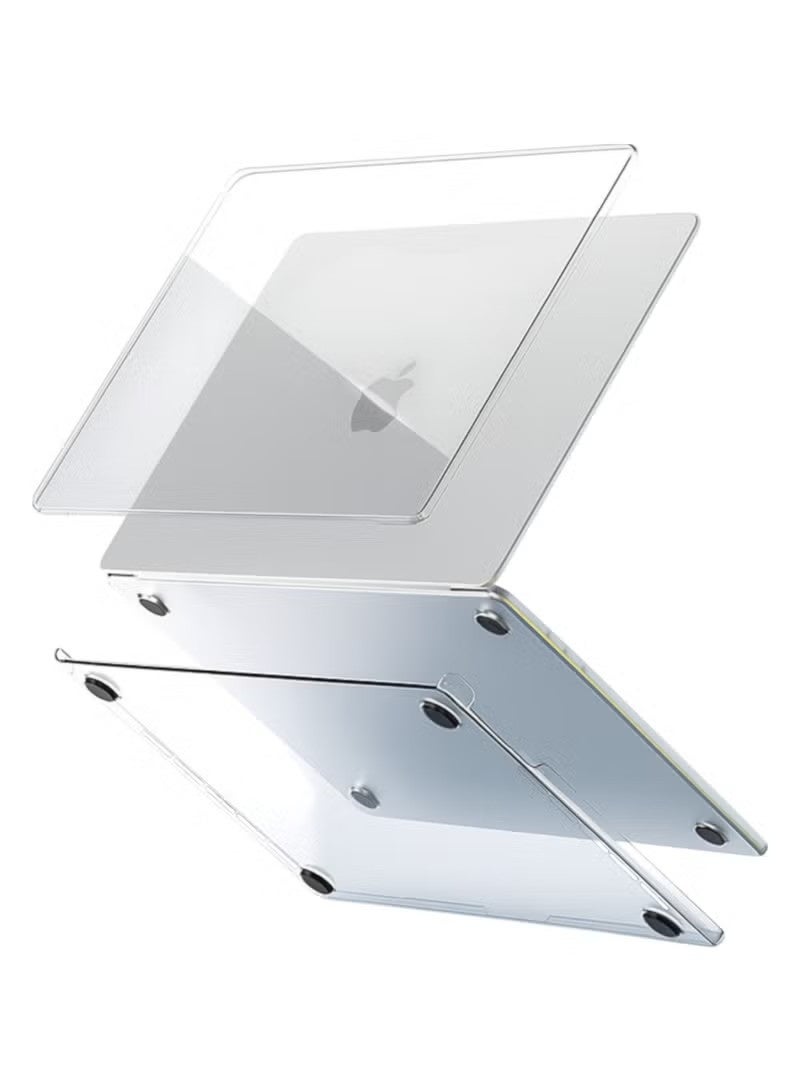 جراب MacBook Pro مقاس 16 بوصة (2021–2025) - متوافق مع أجهزة M1/M2/M3/M4 Pro & Max - A2485، A2780، A2991، A3186، A3403 - جراب صلب شفاف للغاية، ناعم ولامع، حماية سهلة التركيب - Image 1