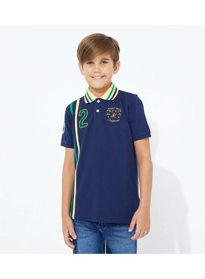 BEVERLY HILLS POLO CLUB Short Sleeves Polo-T-Shirt