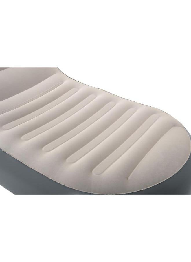 Bestway - Ultra Lounge Living Room Air Furniture Inflatable Sofa Chaise Sport Lounger Size: 1.65M*84cm*79cm - Image 1