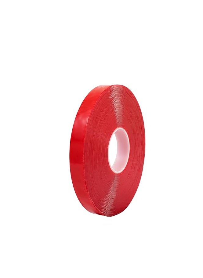 KNP KNP Red Sealing Tape is a versatile adhesive tape designed for reliable sealing and protection in various applications With a width of 22mm this tape is ideal for packaging labeling and crafting projects where a strong visible seal is needed.  - Image 2