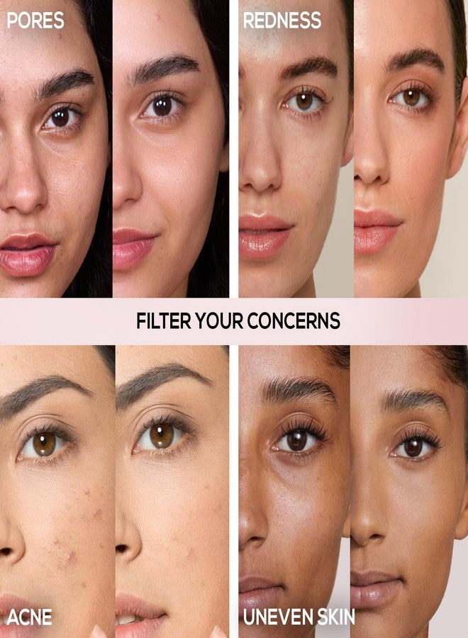 RENEE Bollywood Filter Blurring Liquid Foundation- Fudge Veil |Blurs Pores & Blemishes, Full Coverage, Matte Finish | Hydrates & Evens Skin Tone | With Niacinamide & Hyaluronic acid | 30ml - Image 4