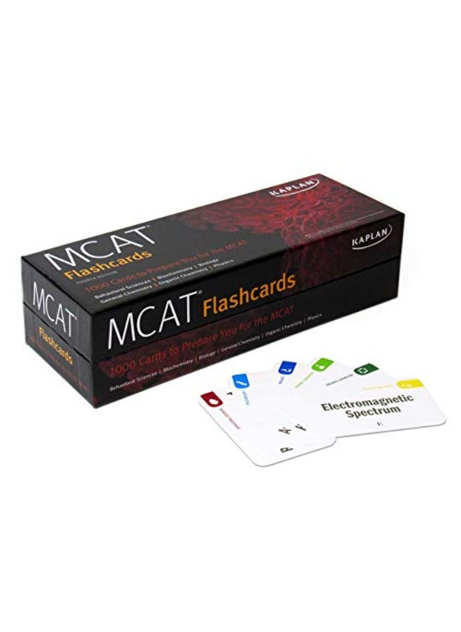 MCAT Flashcards: 1000 Cards to Prepare You for the MCAT 