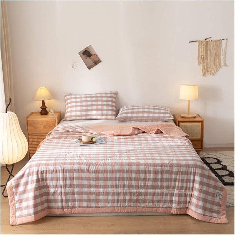 Multipurpose Summer Cool Quilt, Summer Air-Conditioning Quilt, Washable & Lightweight Summer Comforter Cooling Blanket, Office Bedroom Sleep Quilt (Color : C, Size : 150x200cm) - Image 1