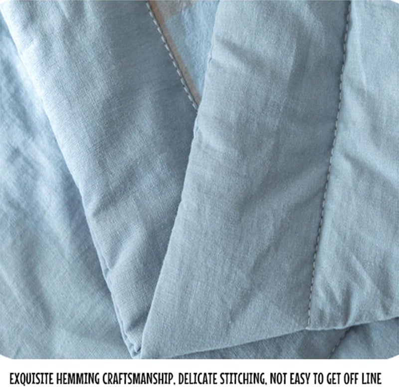 Multipurpose Summer Cool Quilt, Summer Air-Conditioning Quilt, Washable & Lightweight Summer Comforter Cooling Blanket, Office Bedroom Sleep Quilt (Color : C, Size : 150x200cm) - Image 4