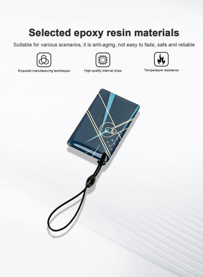 ماكايورون 20 قطعة من بطاقات IC - مفاتيح RFID للأقفال الذكية، بتردد 13.56 ميجاهرتز، متوافقة مع أنظمة Tuya و TT الذكية. - Image 2