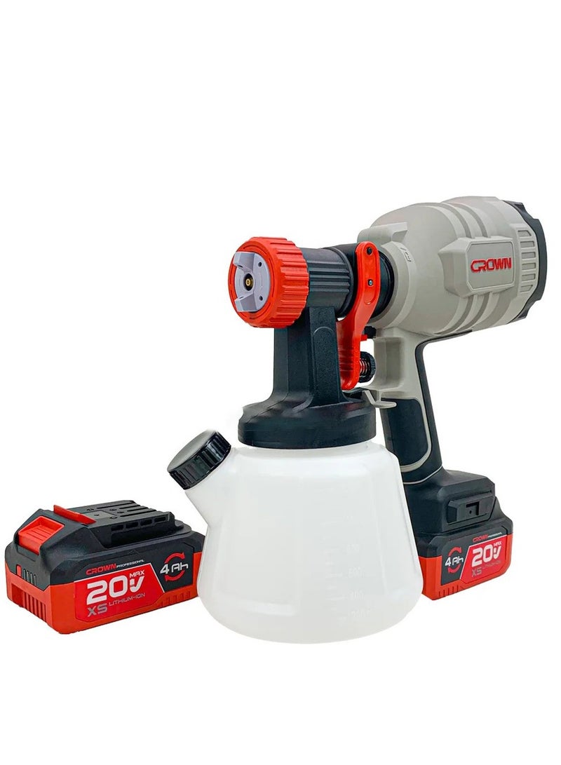كراون مسدس رش لاسلكي، 20 فولت كحد أقصى، 2:6 مم، 1400 مل - CT26028XS-4 BMC