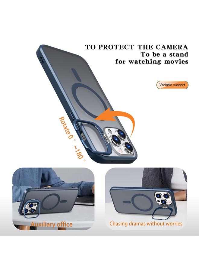 اس-توب جراب لهاتف iPhone 12 Pro حامل كاميرا معدني غير مرئي مع جراب هاتف مغناطيسي MagSafe - Image 5