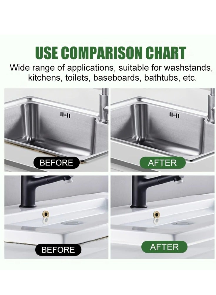 PAMEER Waterproof Tile Repair Adhesive - Kitchen and Bathroom Crack Sealant, Easy-to-Use White Grout Filler - Image 4