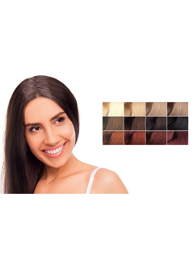Greyfree Root touch up, temporary hair color to cover gray hairlines, eyebrows, Mustache & Beards Greyfree 2 PACK (ASH BROWN) - Image 5
