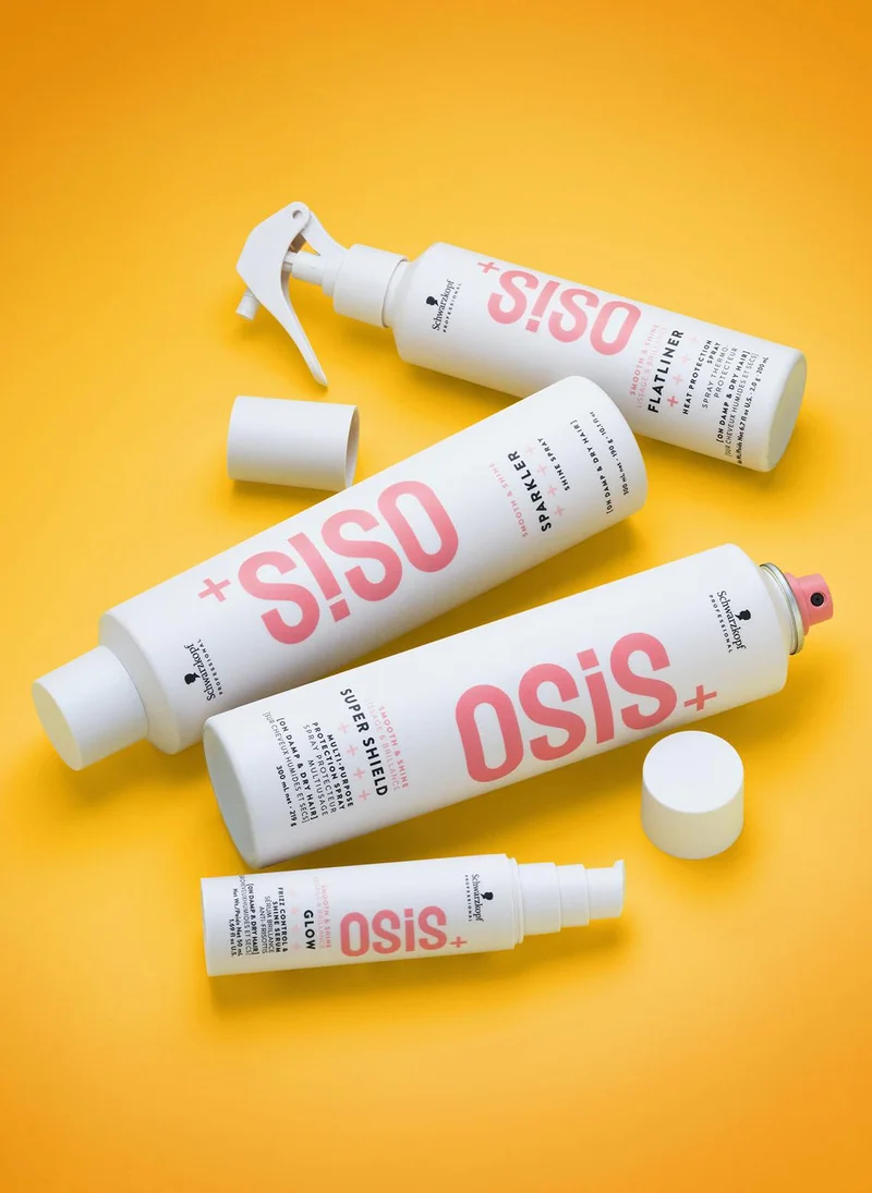 Schwarzkopf Professional  Osis Flatliner Heat Protection Spray - Light Hold - 200ml  | Best Price UAE