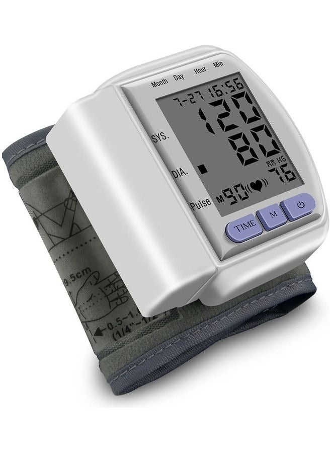 DubaiGallery Portable , Pressure Monitor Sphygmomanometer Wrist Band with Automatic Digital LCD Display - Image 1