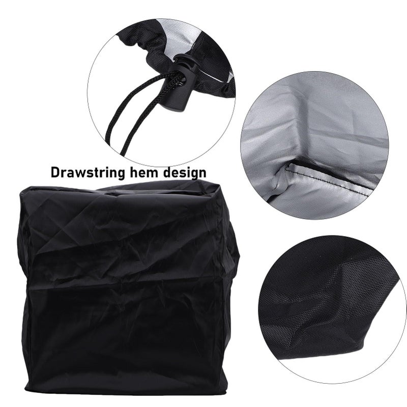 Electric Vehicle Wall Charger Covers 2Pcs Rain Snow Sun Proof Bag for Outdoor - Image 5