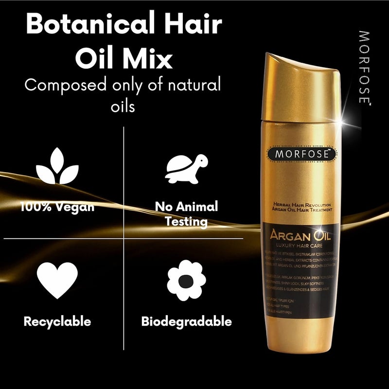 MORFOSE Argan Oil Luxury Hair Care 100 ml - Image 4