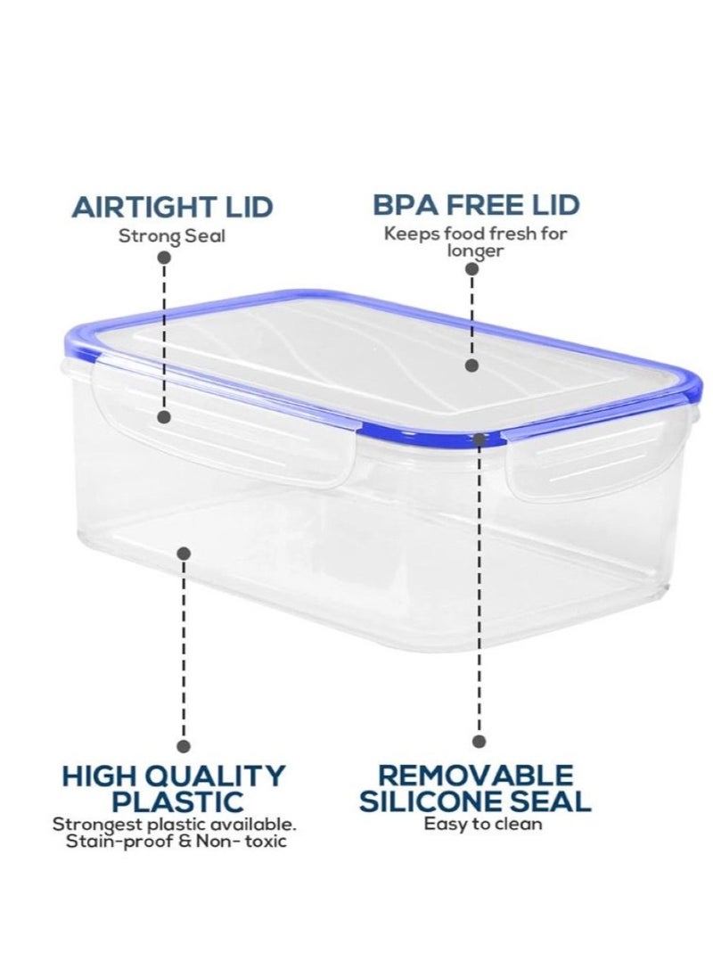 Generic - 4Pcs Storage Container Transparent Container - Image 1