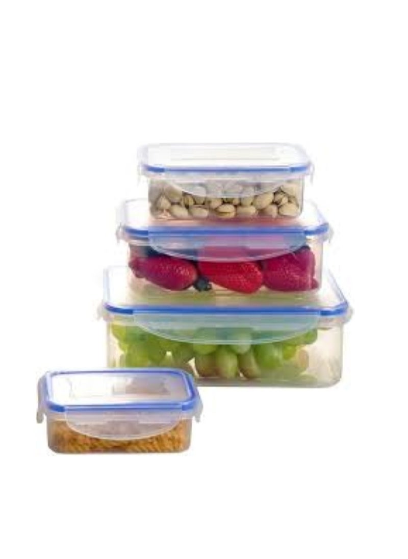 Generic - 4Pcs Storage Container Transparent Container - Image 1