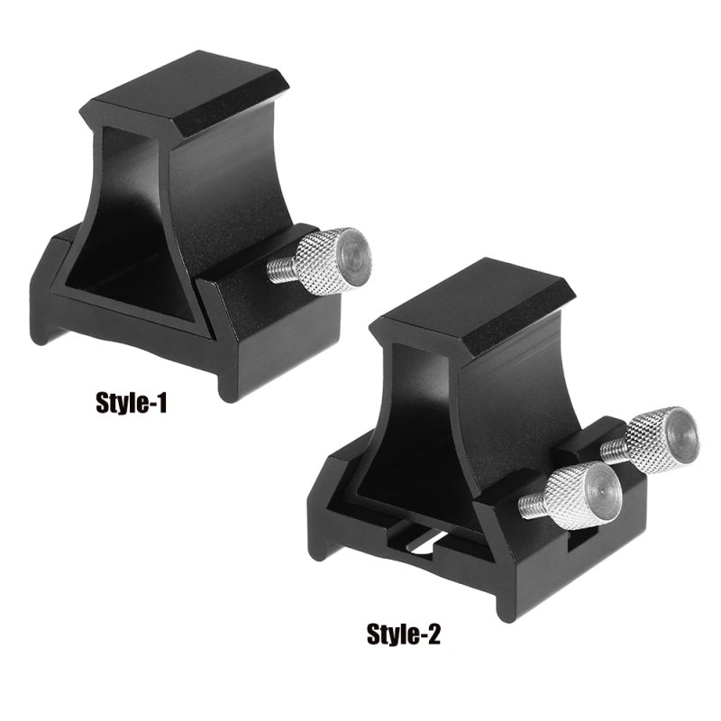 Dovetail Base: High Strength Anodized Aluminum Alloy - Screw Lock Easy To Use Finder Scope for Refractor Reflector SCT Telescopes - Image 3