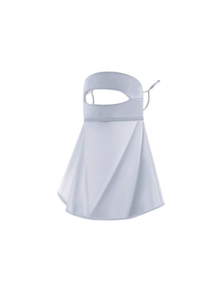 Goolsky Women Summer Sun Protection Face Mask Breathable Neck Eye Shield UV Protection Full Face Outdoor  - Image 2