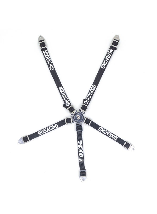 1/10 Climbing Car Interior Simulation Seat Seat Strap Seat Belt Axial SCX10 Ghost Tri-Color-Color:Black  - Image 1