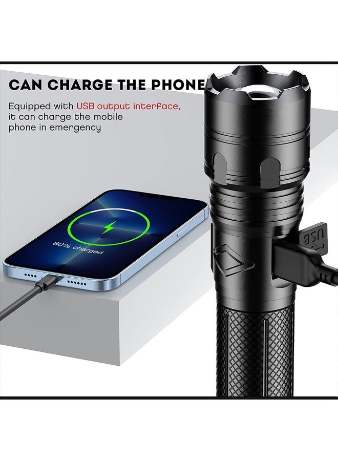 Cross-Border Hot Selling Zoomable Emergency Flashlight for Outdoor Use  - Image 5