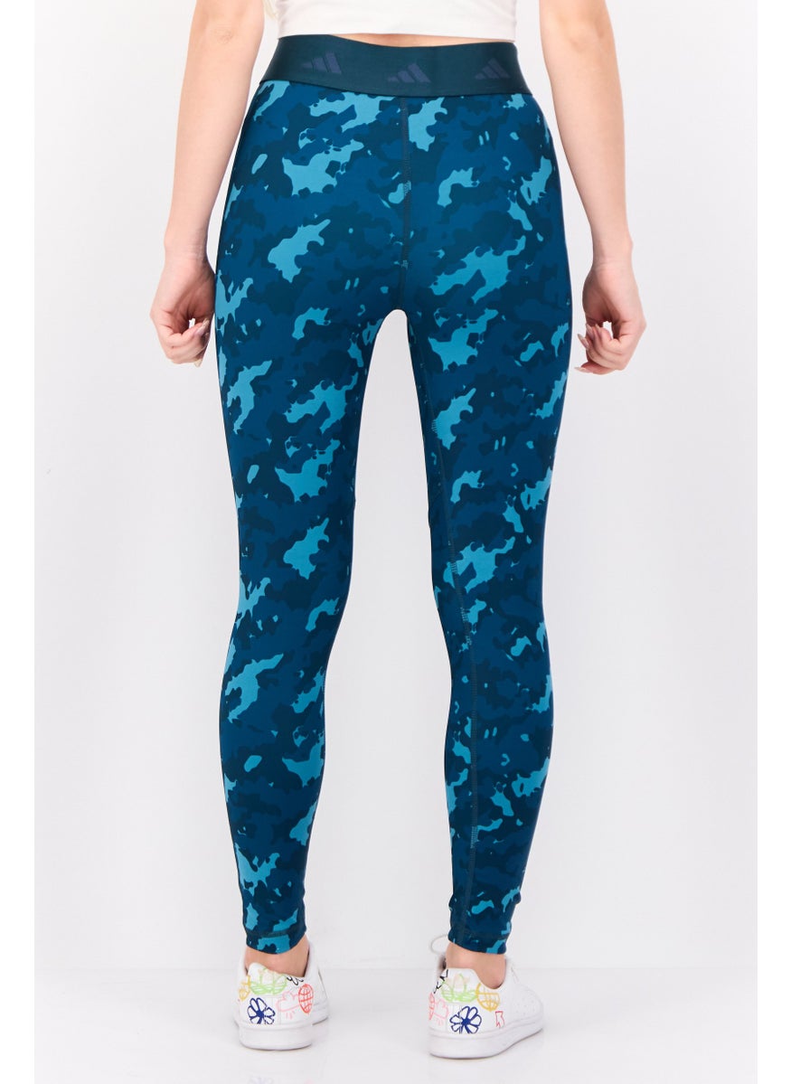 Adidas - Women Tight Fit 7/8 Training Leggings, Multicolor - Image 1