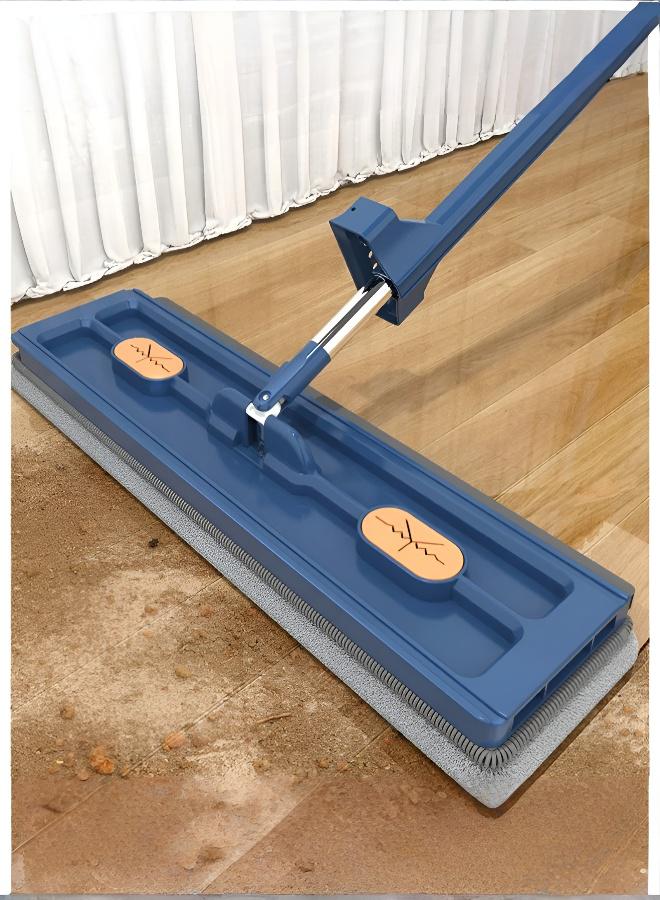 New Large Hands-Free Mop for Home Use with Water Absorption Cloth for Smooth Wooden Floor Cleaning - Image 5
