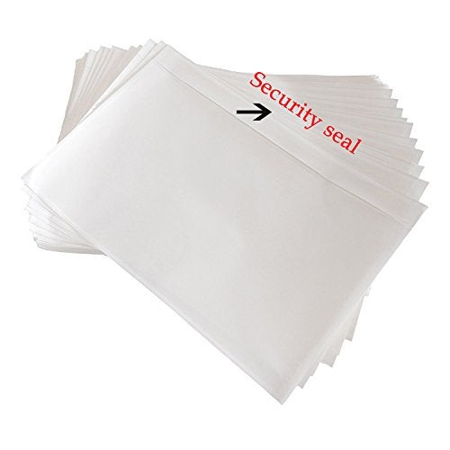 SJPACK 6" x 9" Packing List Envelopes, Shipping Label Sleeves, 100 Packs Clear Self Adhesive Shipping Labels Pouches - Image 2