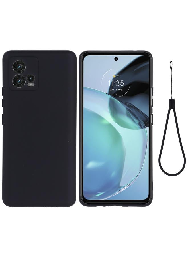 اس-توب جراب لهاتف Motorola Moto G72 مصنوع من السيليكون السائل المقاوم للصدمات بلون نقي مع تغطية كاملة - Image 1