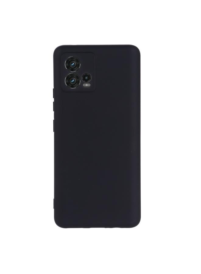 اس-توب جراب لهاتف Motorola Moto G72 مصنوع من السيليكون السائل المقاوم للصدمات بلون نقي مع تغطية كاملة - Image 2