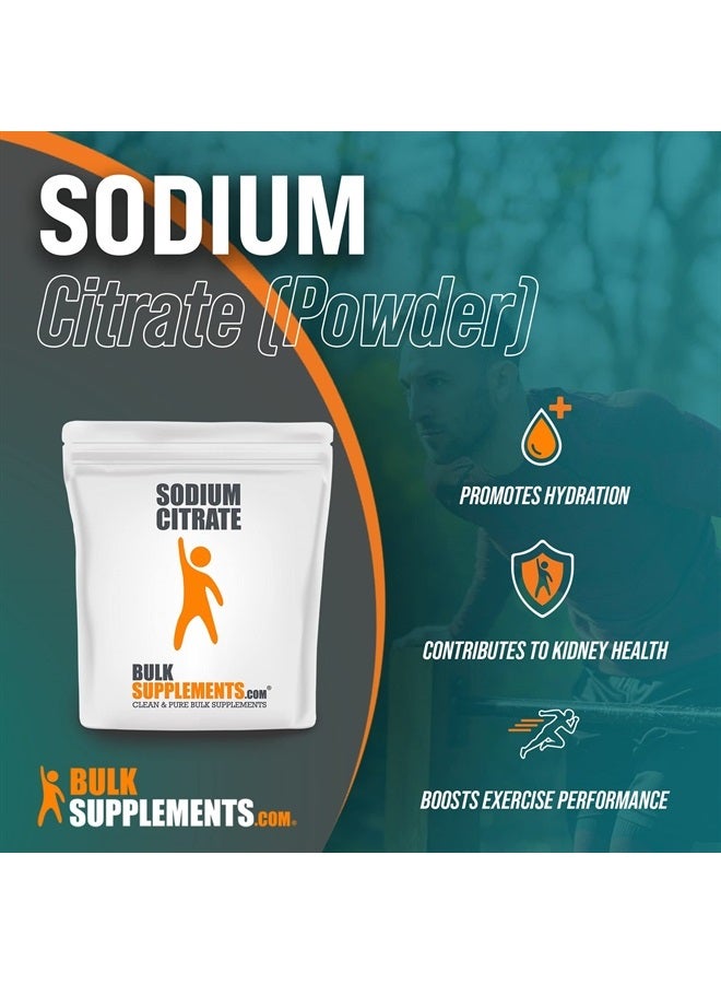 BulkSupplements .com مسحوق سترات الصوديوم - مكثف غذائي - سترات الصوديوم للطهي (100 جرام - 3.5 أونصة) - Image 2