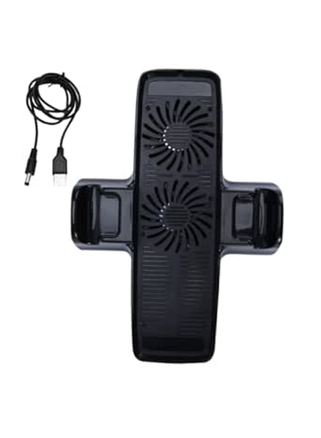 Cooling Fan Radiator Base Compatible with Game Console Black - Image 1