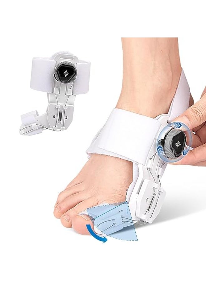 Bunion Corrector & Adjustable Toe Separator with Flexible Strap – Medical-Grade Support for Pain Relief – Easy-to-Wear for Men & Women (Right/Left Foot) - Image 1
