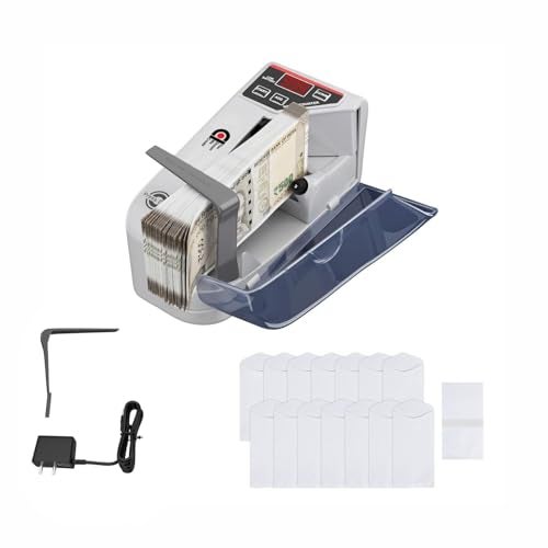COI Portable LED Mini Note Counting Machine with UV/WM Detection, Auto-Shutoff — Fast Currency Counter for Home, Office & Business (Indian Rupees) - Image 1