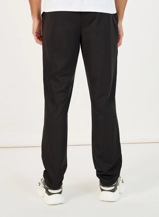 Styli 4-Way Stretch Slim Fit Training Track Pants